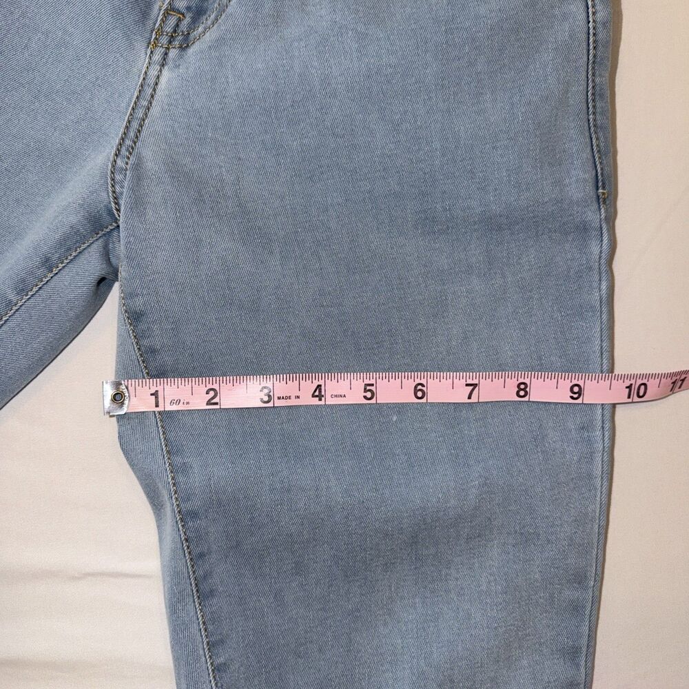 Madcap England Womens Sz 28 Flared Jeans Light Blue Denim Boho Retro Festival - Picture 9 of 10